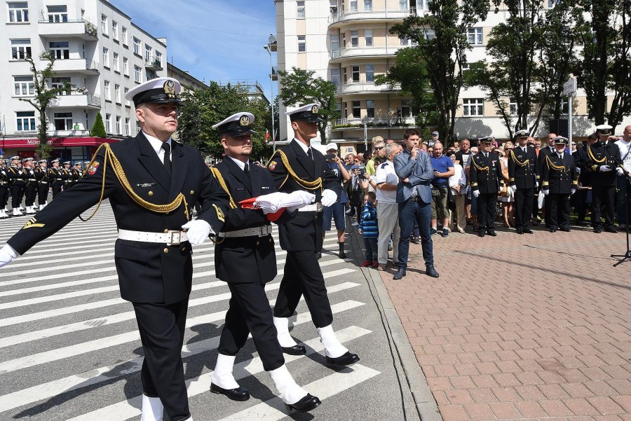 Obchody Święta Wojska Polskiego w Gdyni   / fot. M. Puszczewicz