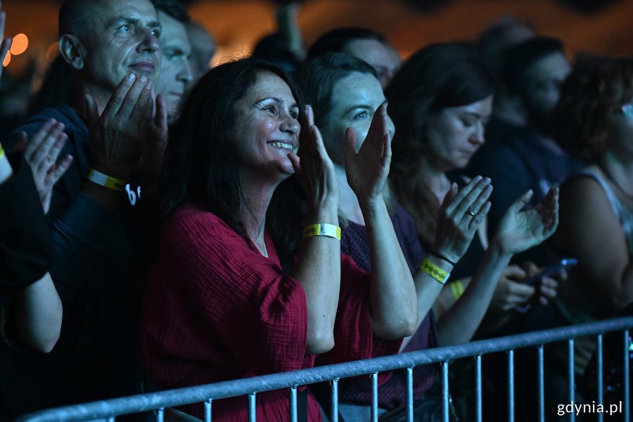 Publiczność podczas jednego z koncertów w ramach Globaltiki w parku Kolibki