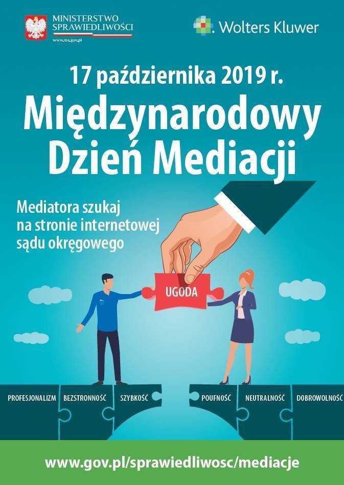 Międzynarodowy Tydzień Mediacji // mat.prasowe