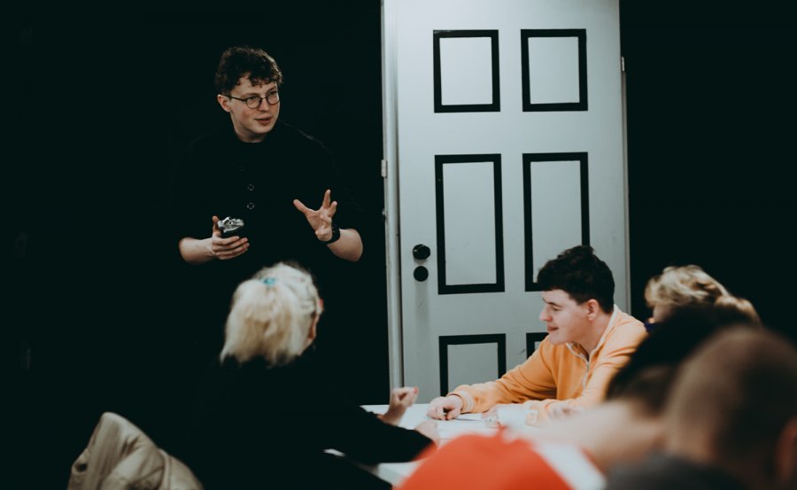 Próby odbywają się w Konsulacie Kultury, premierę zaplanowano na czerwiec w Teatrze Gdynia Główna, fot. Gaba Kucz