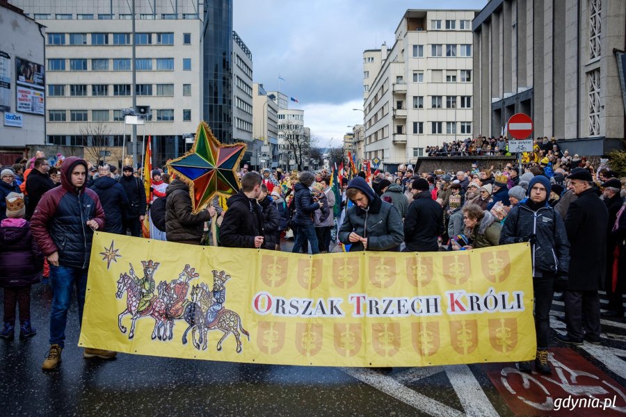 Orszak Trzech Króli w Gdyni, fot. Dawid Linkowski