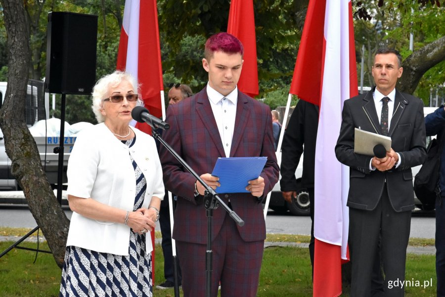 Gdyńskie uroczystości upamiętniające 75. rocznicę Powstania Warszawskego // fot. Magdalena Czernek