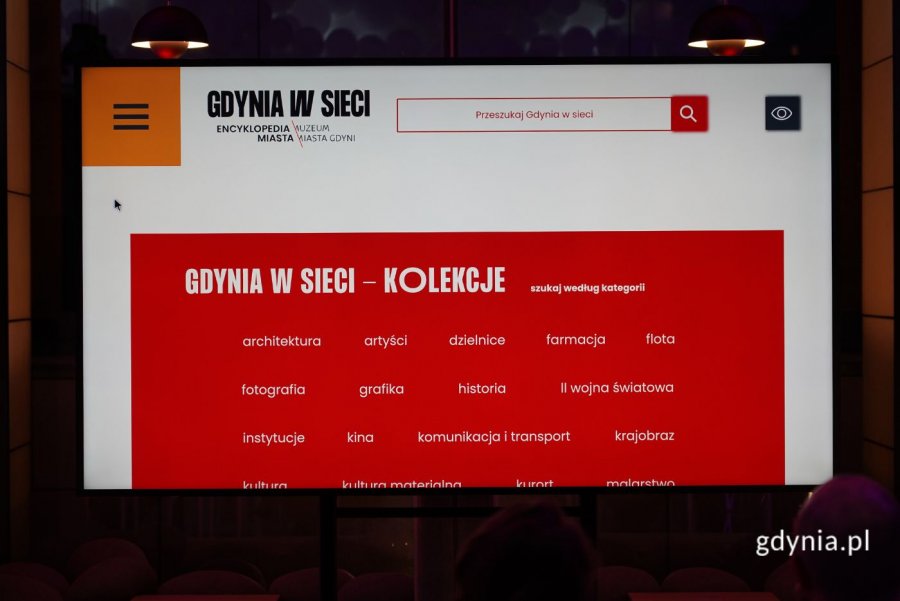 Portal Gdynia w sieci (fot. Magdalena Starnawska)