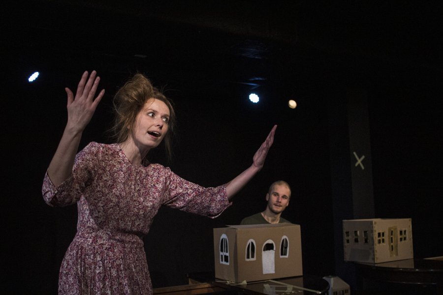 Małgorzata Polakowska, Jacek Panek // fot. Teatr Gdynia Główna