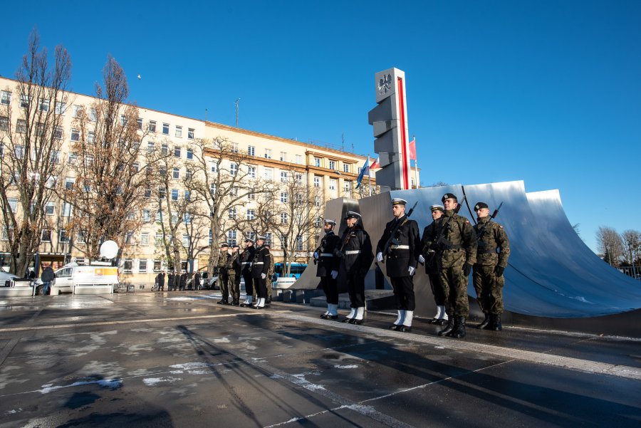 Uroczystości z okazji 100. rocznicy utworzenia Marynarki Wojennej // fot. Dawid Linkowski