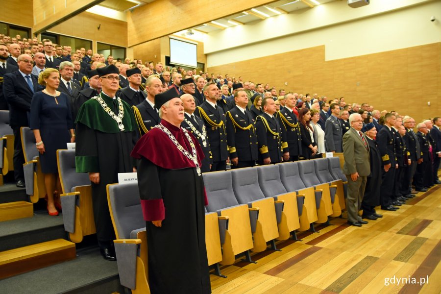 Inauguracja roku akademickiego na Akademii Marynarki Wojennej w Gdyni // fot. Magdalena Czernek