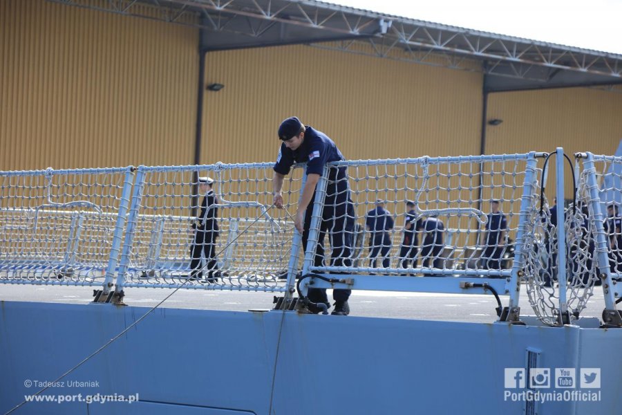 W Gdyni zacumował brytyjski niszczyciel rakietowy HMS Diamond // fot. Tadeusz Urbaniak