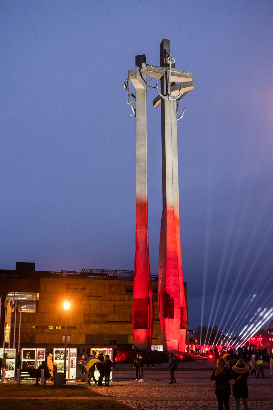 Wiec solidarności z Ukrainą. Fot. Karol Stańczak