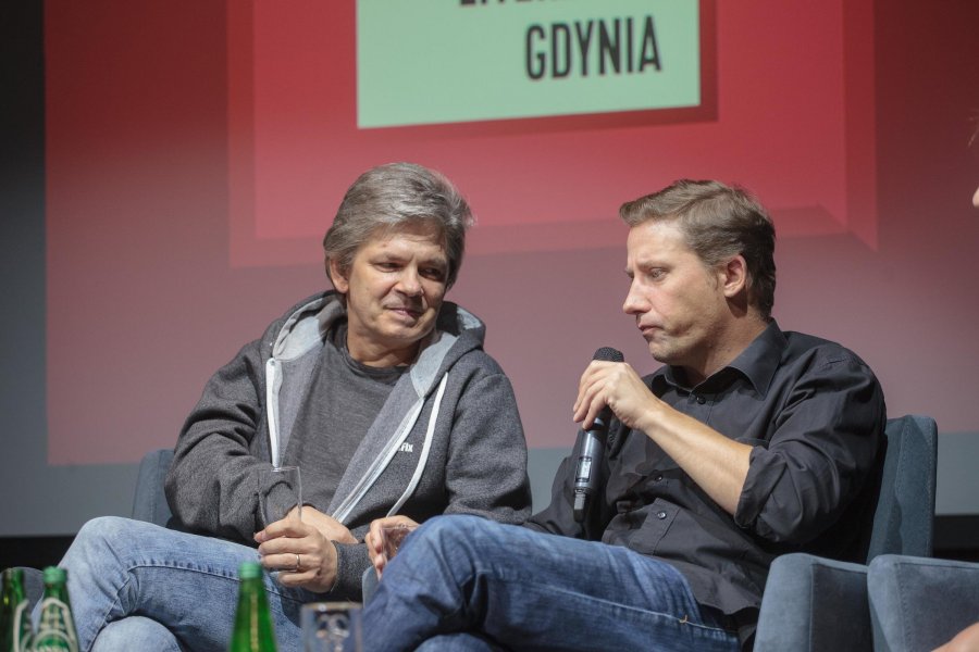 Debata "O związkach literatury i muzyki" w ramach festiwalu "Miasto Słowa", fot. Kamil Jasiński