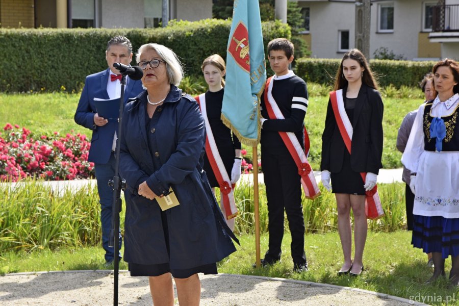 Uroczystość w parku Franciszka Ornassa, fot. Paweł Kukla