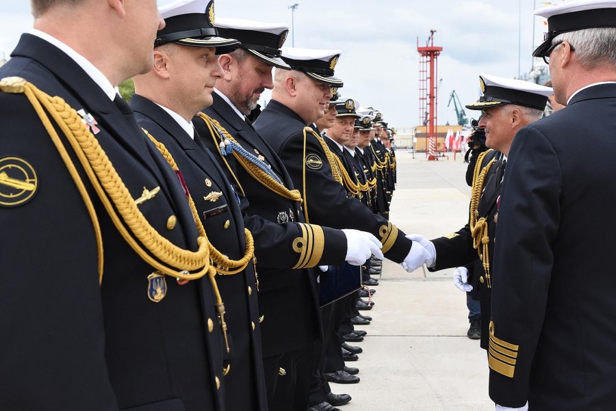  Apel z okazji święta Marynarki Wojennej RP foto.Michał Puszczewicz