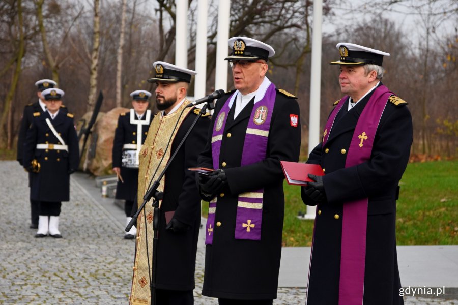 Uroczystości na cmentarzu Marynarki Wojennej na Oksywiu // fot. Paweł Kukla