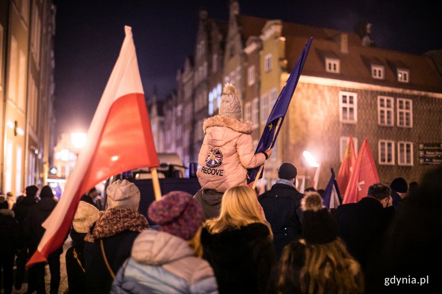 Przemarsz ulicami Gdańska // fot. Karol Stańczak