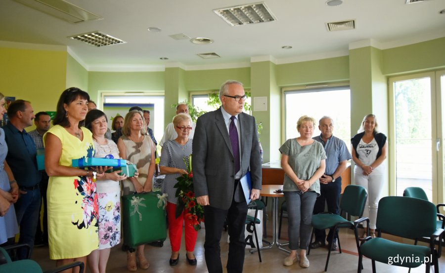 Pożegnanie odchodzących na emeryturę Leszka Stodolskiego i Zbigniewa Mruli, fot. Kamil Złoch