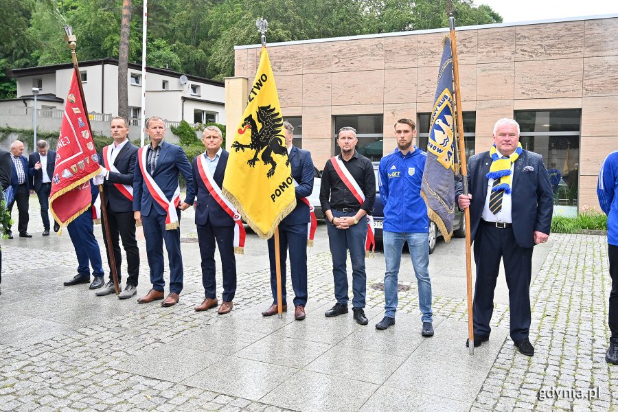 Uroczystości pogrzebowe Janusza Kupcewicza w Gdyni-Witominie, fot. Michał Puszczewicz