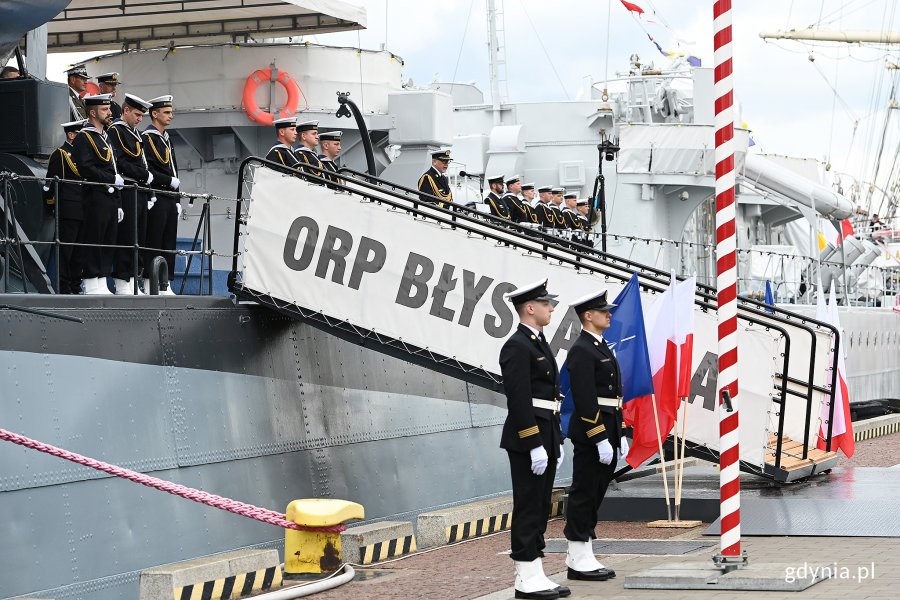 Uroczystość odbyła się na pokładzie okrętu-muzeum ORP Błyskawica w Gdyni, fot. Michał Puszczewicz