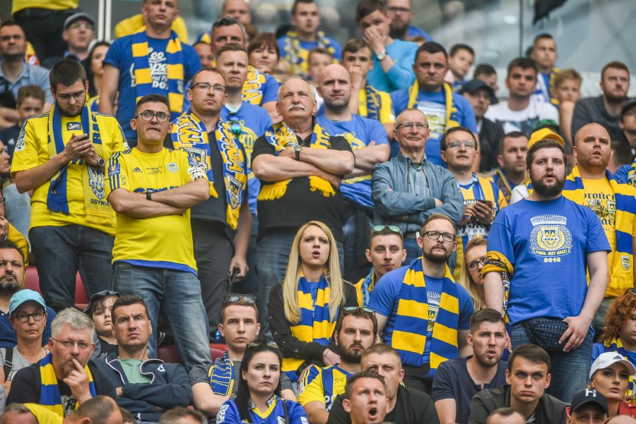 Finał Pucharu Polski 2018. Arka Gdynia - Legia Warszawa / fot.gdyniasport.pl