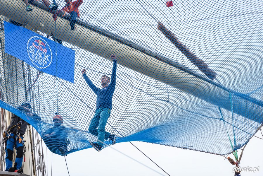 Zawody Red Bull Slackship 2017 w Gdyni // fot. D. Linkowski