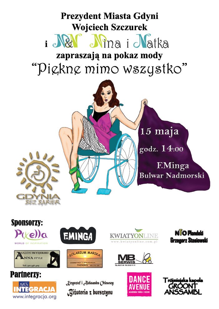 Pokaz mody "Piękne mimo wszystko" 
