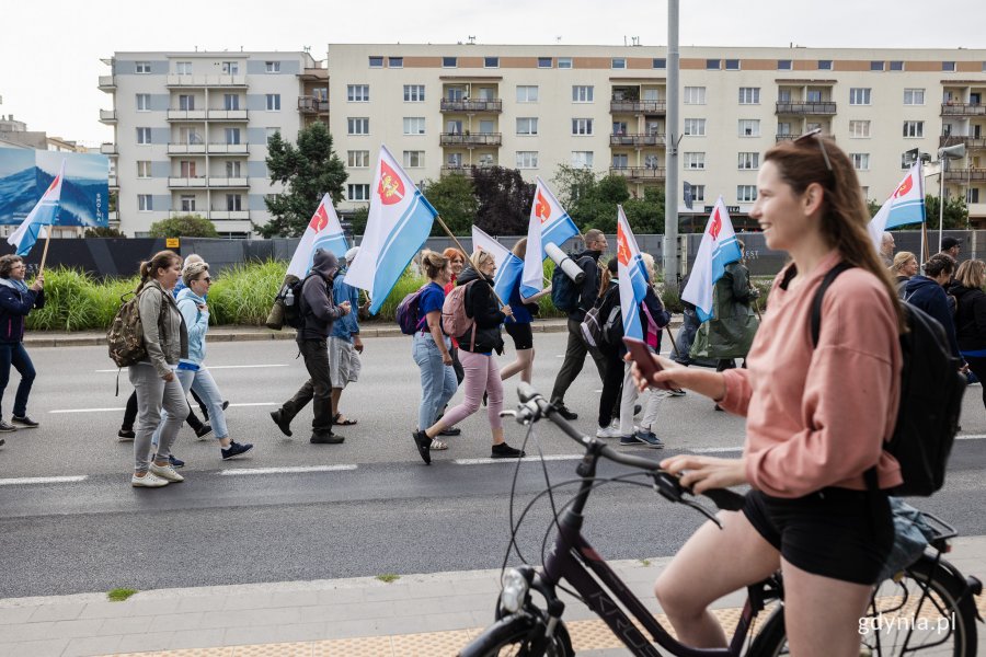 38. Gdyńska Piesza Pielgrzymka na Jasną Górę. Fot. Karol Stańczak