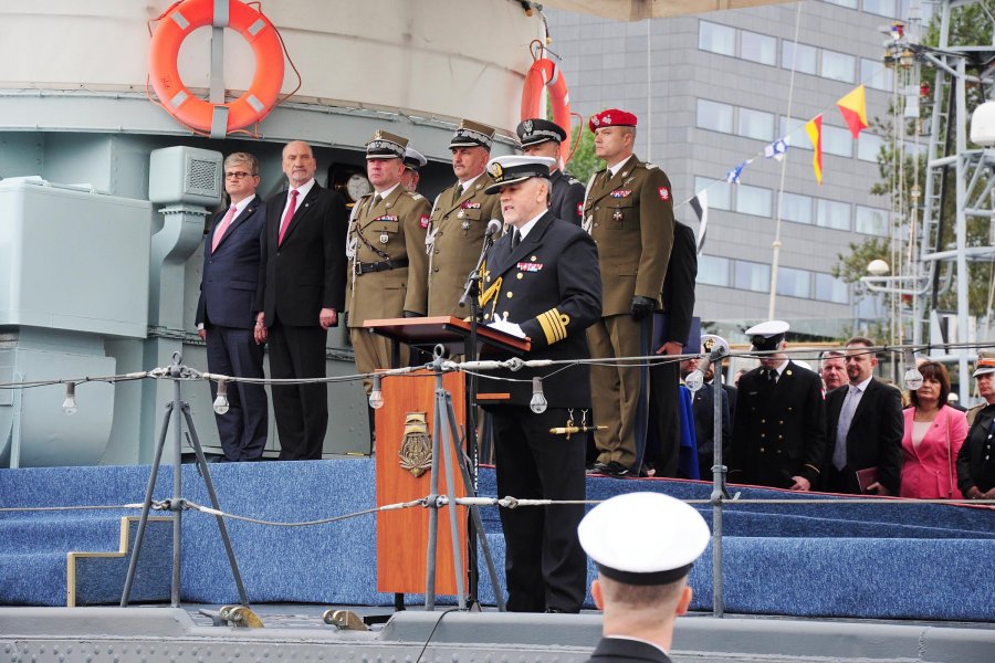 Promocja oficerów na pokładzie ORP Błyskawica / Fot. M.Kowalski