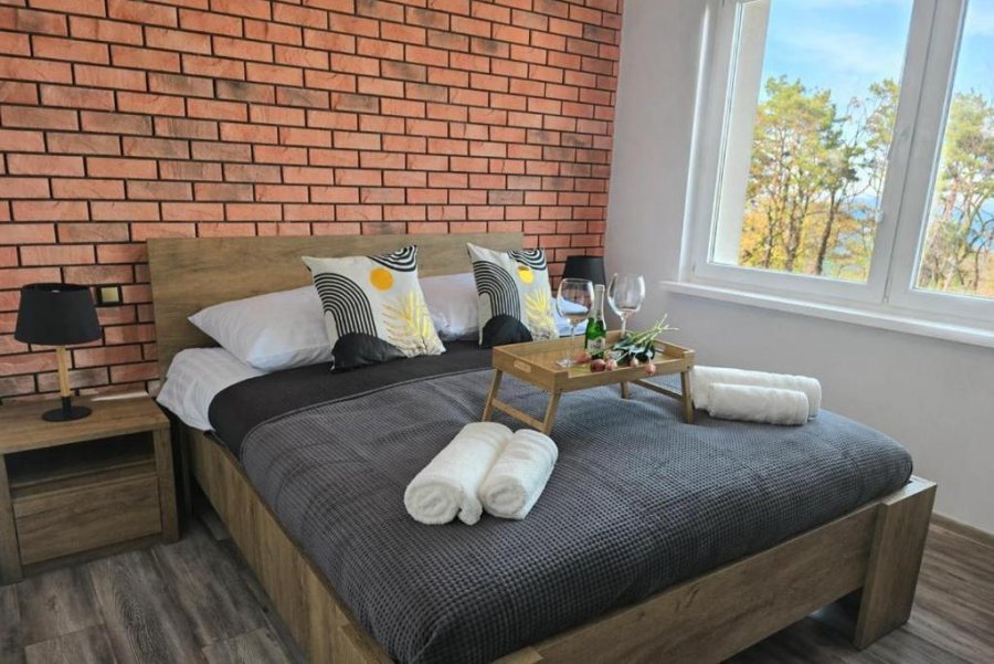 Jedna z sypialni w obiekcie Apartament Mariga Gdynia Babie Doły