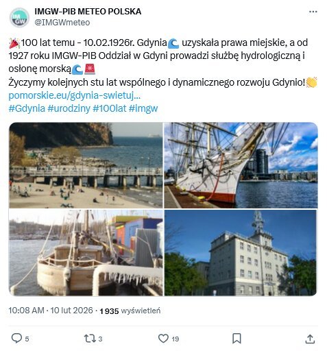  Kto złożył życzenia Gdyni?