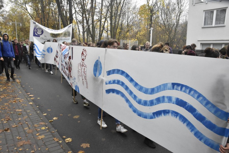 Parada Niepodległości w Orłowie // fot. Lechosław Dzierżak