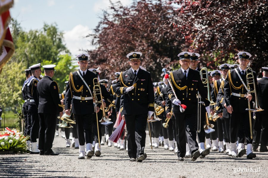 Ceremonia pożegnania admirała floty Ryszarda Łukasika, fot. Karol Stańczak 