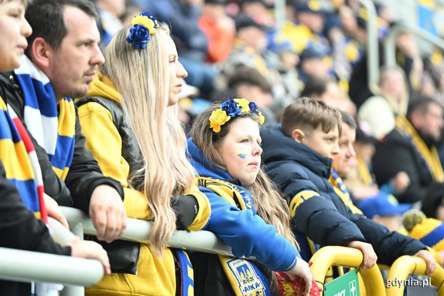 W niedzielę 15 marca odbył się tradycyjny mecz z okazji Dnia Jedności Kaszub&oacute;w. Tego dnia Arka Gdynia zagrała mecz z Widzewem Ł&oacute;dź (Fot. Michał Puszczewicz)