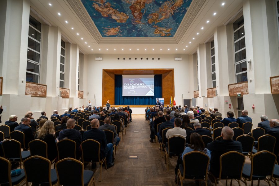 Sala Niebo Polskie Urzędu Marszałkowskiego Wojew&oacute;dztwa Pomorskiego (fot. Jacek Sowa)