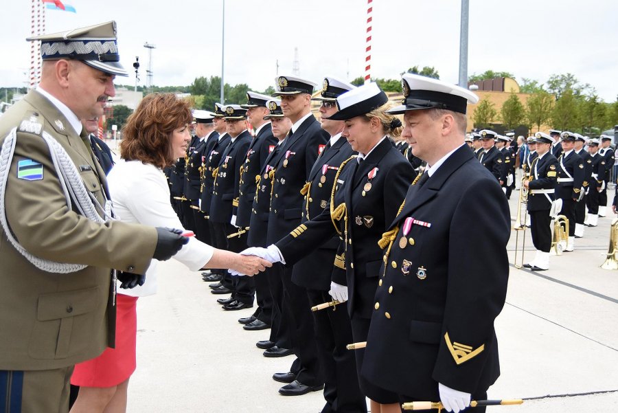  Apel z okazji święta Marynarki Wojennej RP foto.Michał Puszczewicz