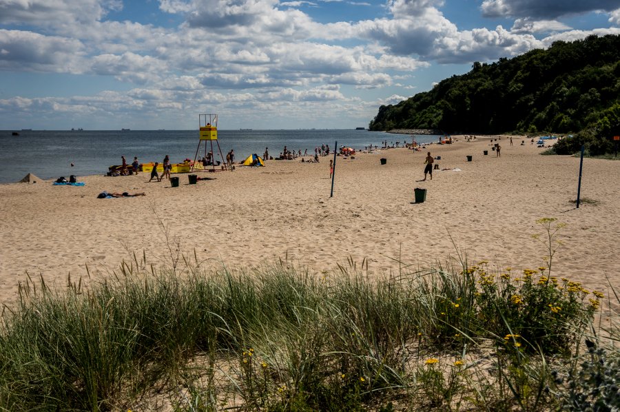 Plaża na Babich Dołach // fot. Aleksander Trafas