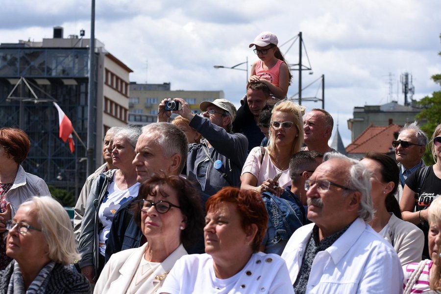 Uroczyste odsłonięcie pomnika Polski Morskiej // fot. Michał Puszczewicz