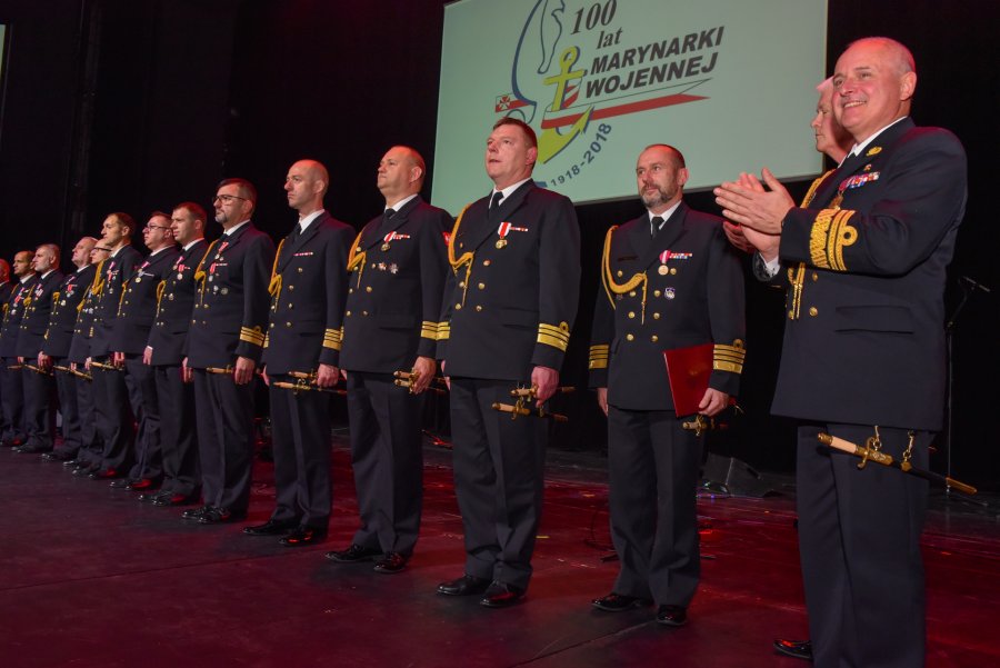 Gala 100-lecia Marynarki Wojennej // fot. st. chor. szt. mar. Piotr Leoniak  