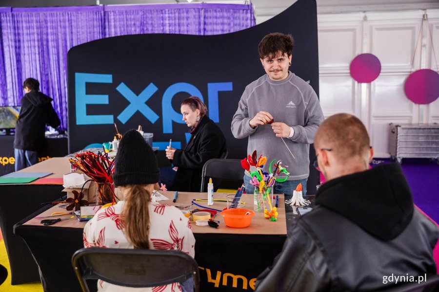 Stoisko Centrum Nauki Experyment w Kids Zone