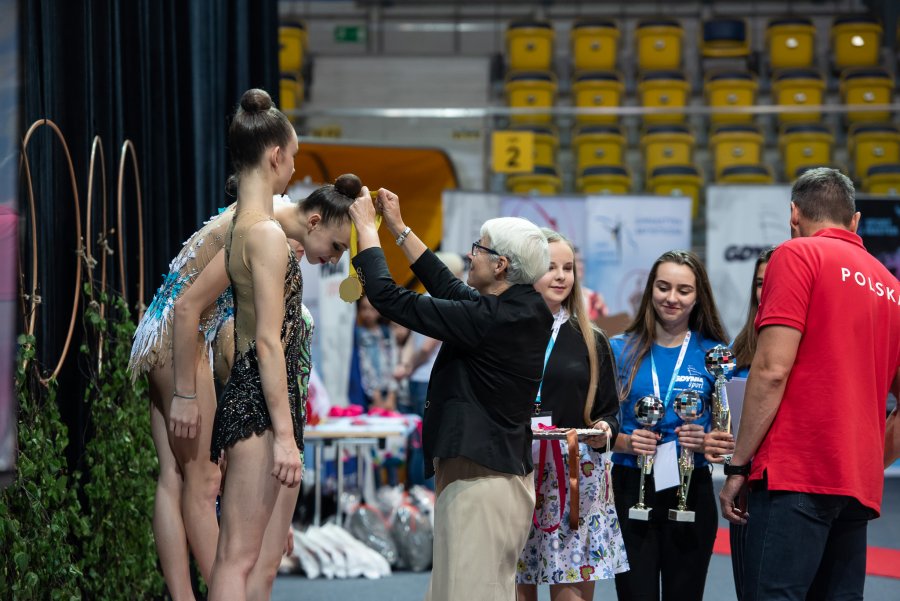 Gdynia Rhythmic Stars oraz Baltic Junior Cup w Gdynia Arenie, fot. Dawid Linkowski