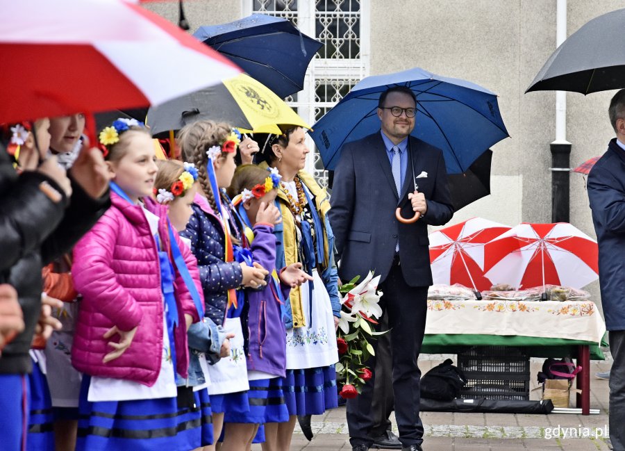 W uroczystości wziął udział m.in. wiceprezydent Gdyni Marek Łucyk // fot. Kamil Złoch