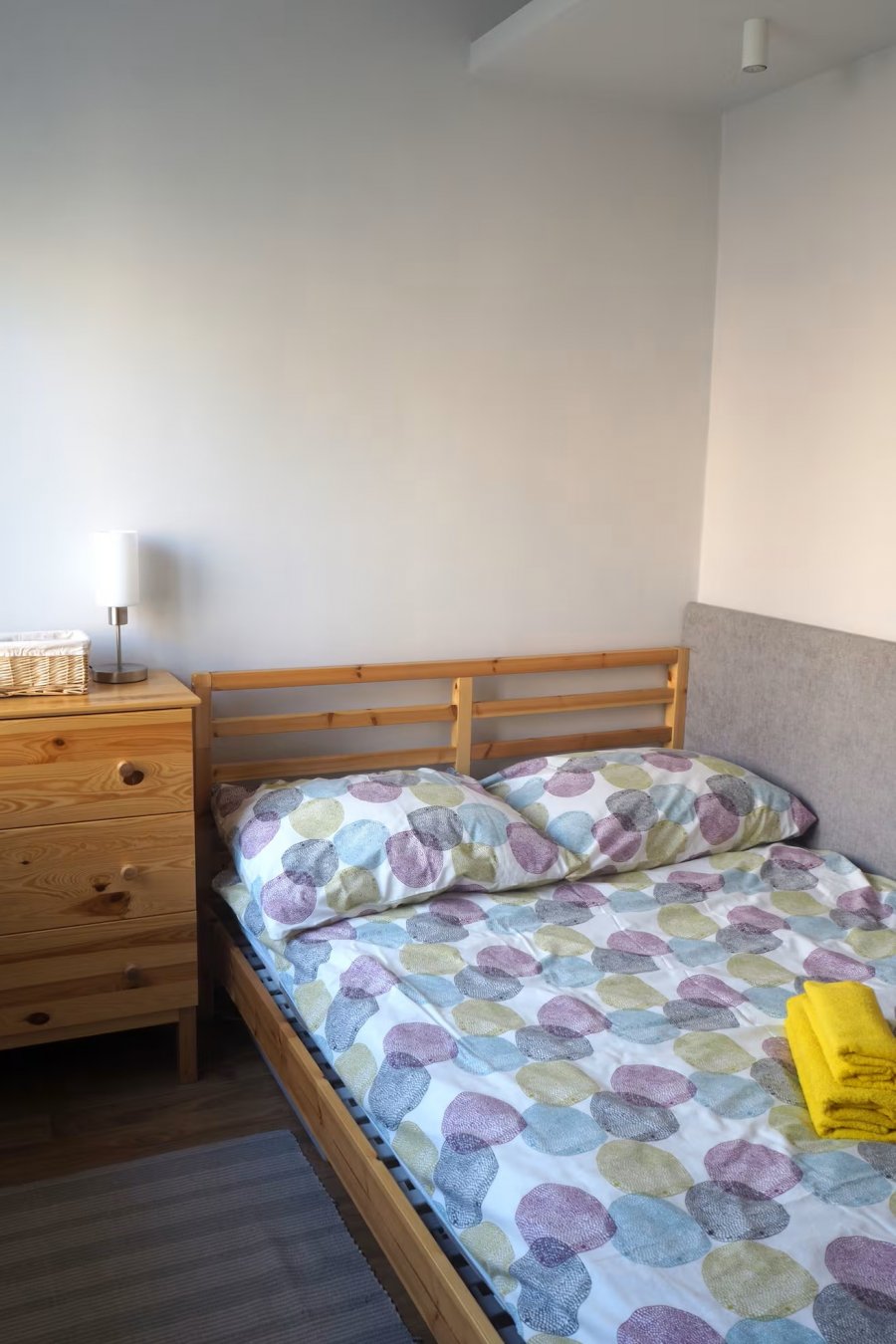 Sypialnia w apartamencie Joanna