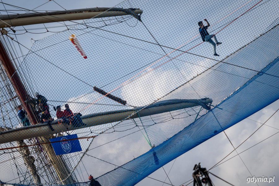 Zawody Red Bull Slackship 2017 w Gdyni // fot. D. Linkowski