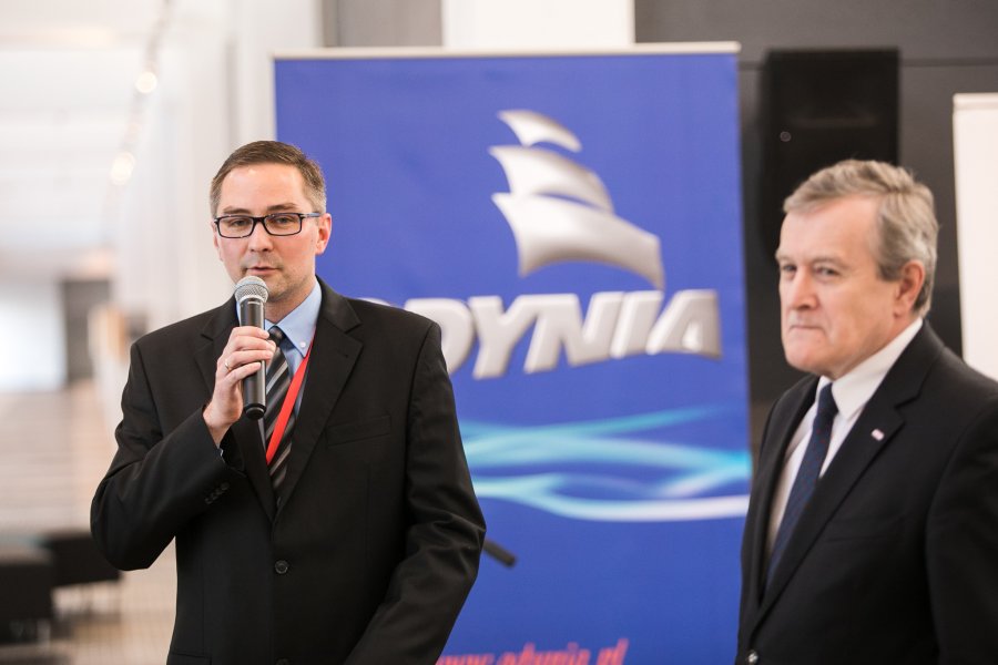 Prof. Piotr Gliński, wicepremier i Minister Kultury i Dziedzictwa Narodowego RP, dyrektor Muzeum Emigracji Sebastian Tyrakowski for.Sebastian Tyrakowski fot. Karol Stańczak