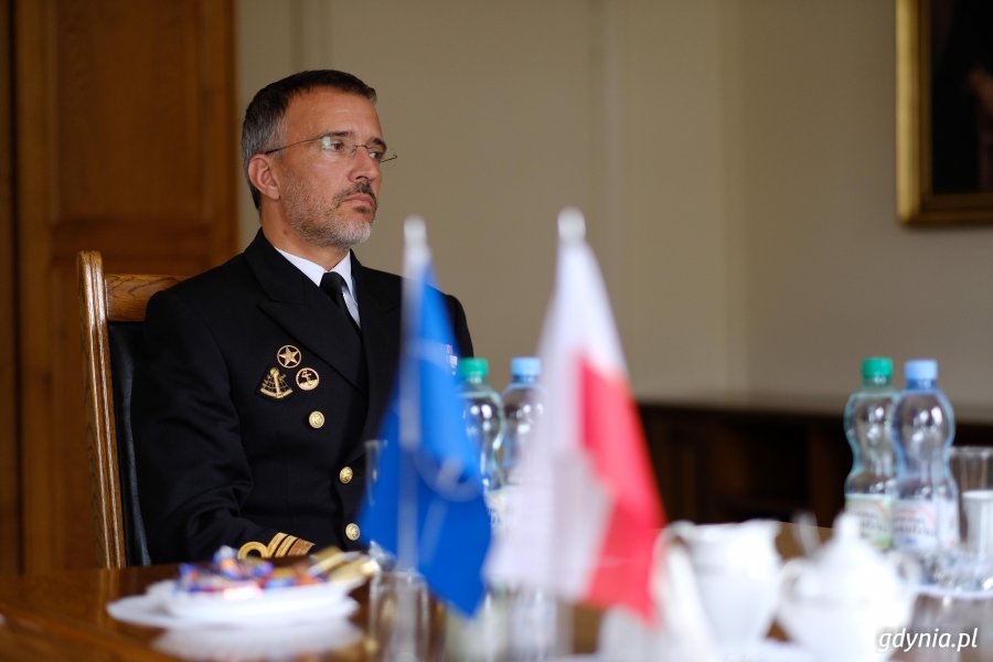 Wizyta przedstawicieli Sił Morskich NATO w Gdyni // fot. Dawid Linkowski