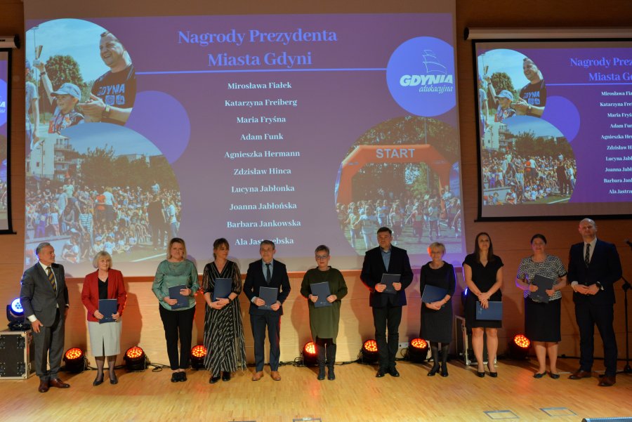 Nagrodzeni Nagrodami Prezydenta Miasta Gdyni 