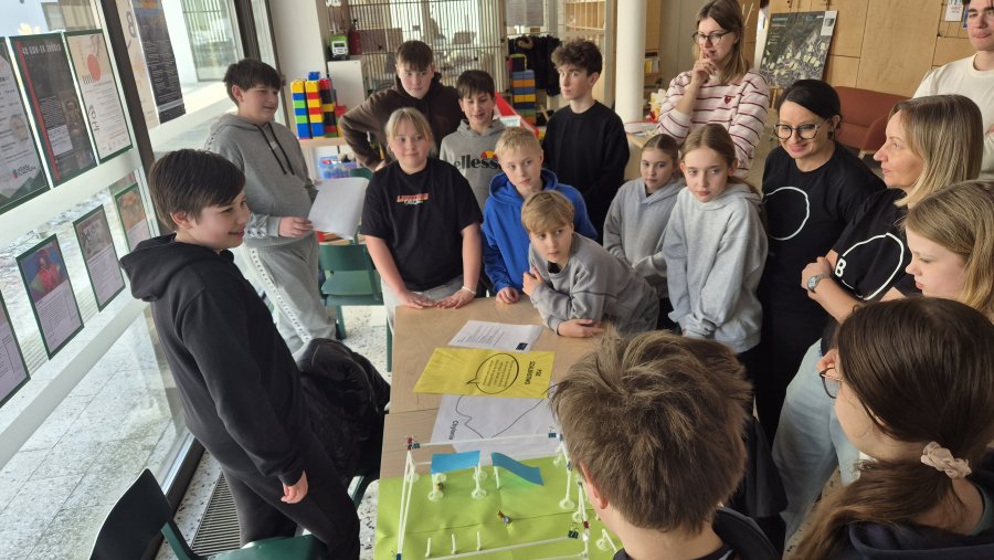 Spotkanie odbyło się w Domu Sąsiedzkim w Przystani Widna 2A (fot. Laboratorium Innowacji Społecznych)