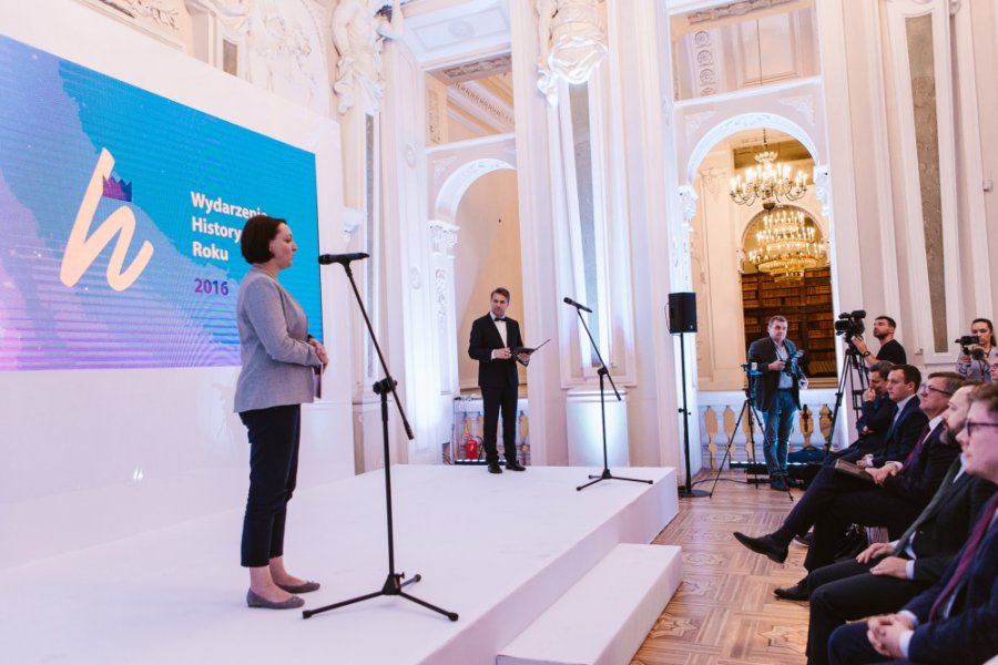 Wiceminister kultury dr Magdalena Gawin // fot. mat. prasowy MHP/Magdalena Głowacka