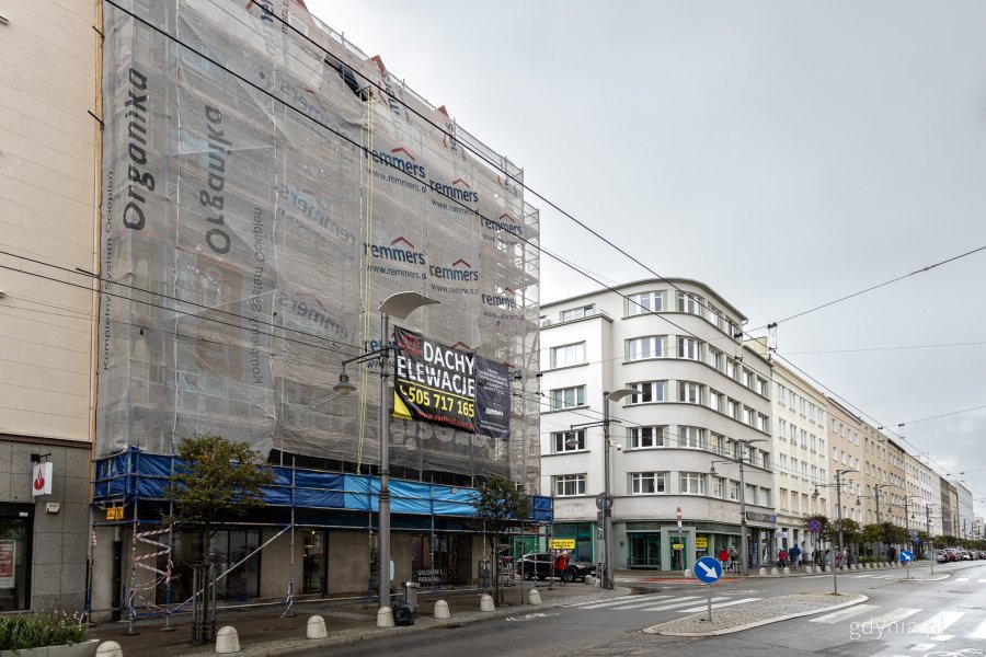 Prace remontowe dotowane przez miasto – budynek przy ul. Żołnierzy I Armii Wojska Polskiego 1 (fot. Kamil Złoch)