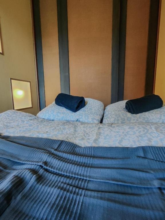 Sypialnia w apartamencie Obłuże