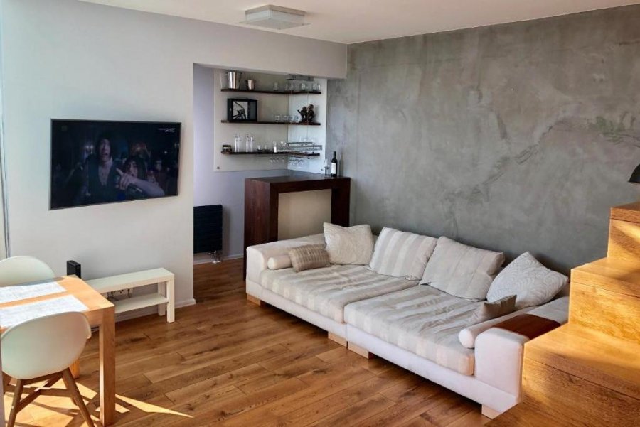 Jeden z pokoi w obiekcie Sea Towers Penthouse 28-29 two-floors sea view panoramic terrace