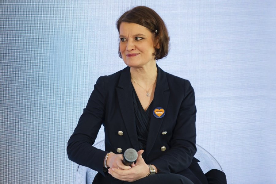 Wiceprezydentka Gdyni Katarzyna Gruszecka-Spychała w panelu „Samo-rządne” podczas konferencji „Polka XXI wieku”