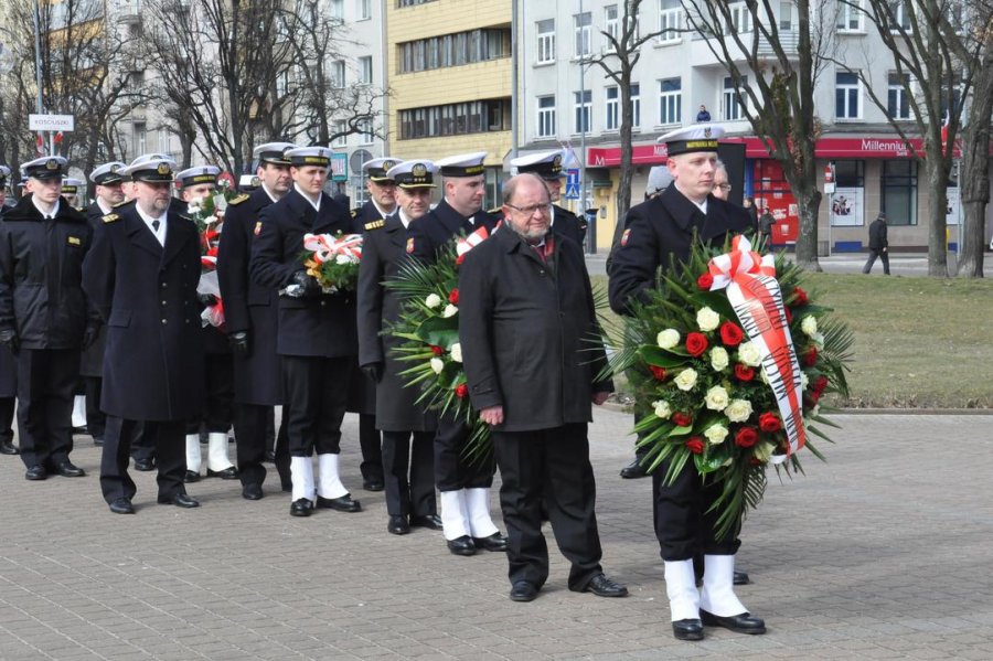 Uroczystości z okazji 73. rocznicy wyzwolenia Gdyni // fot. Magdalena Czernek